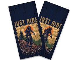 "Just Ride" Cornhole Wrap